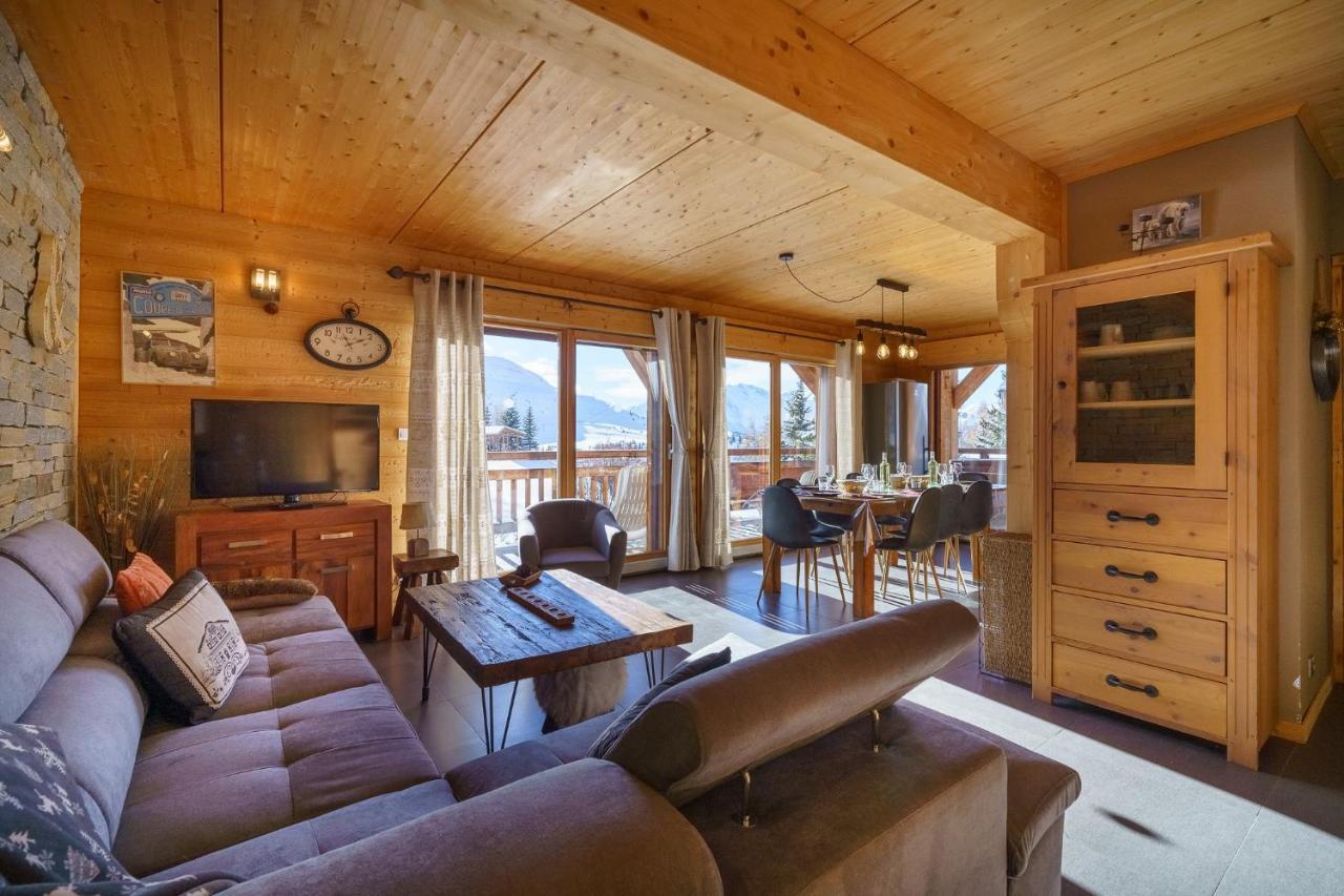 Les Balcons Du Golf Alpe d'Huez Exterior foto