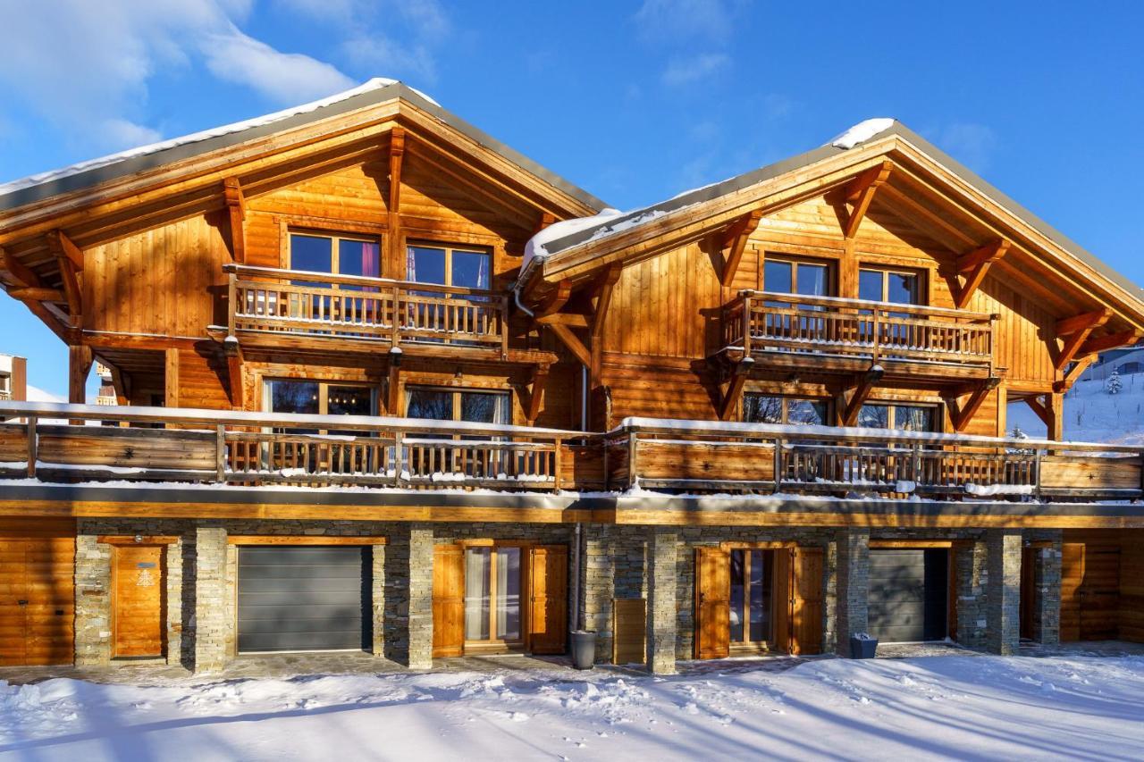Les Balcons Du Golf Alpe d'Huez Exterior foto