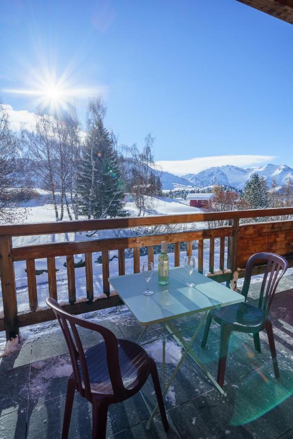Les Balcons Du Golf Alpe d'Huez Exterior foto