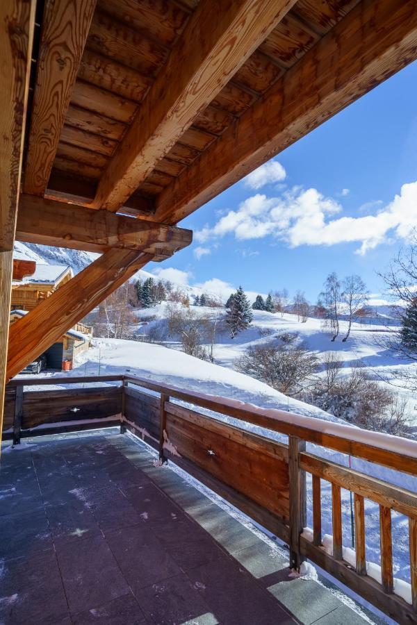 Les Balcons Du Golf Alpe d'Huez Exterior foto