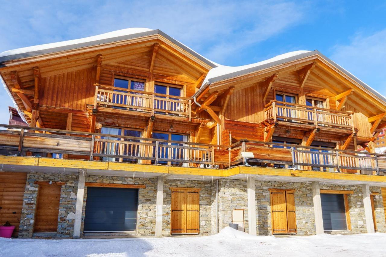 Les Balcons Du Golf Alpe d'Huez Exterior foto