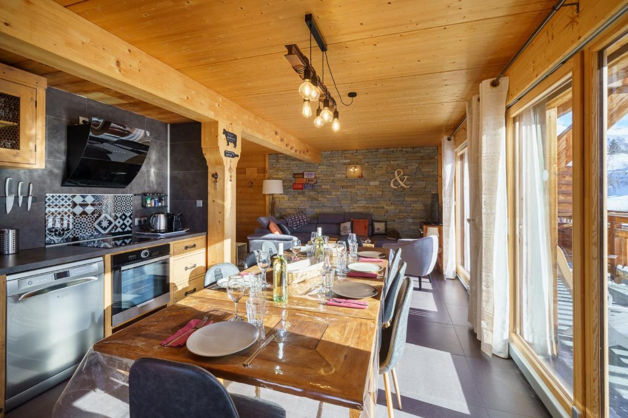 Les Balcons Du Golf Alpe d'Huez Exterior foto