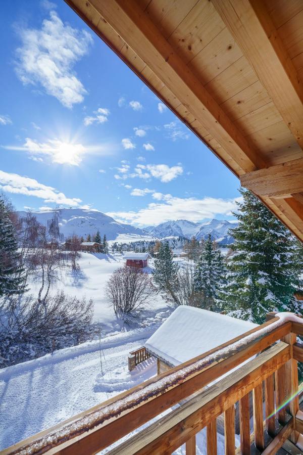 Les Balcons Du Golf Alpe d'Huez Exterior foto